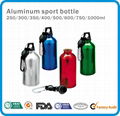 aluminum water bottle