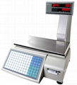 label printing weighing scale