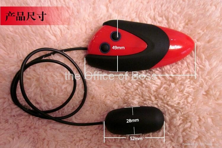 Silicone 10-Speed Waterproof Noiseless Mouse Vibrating Egg sex toy 2