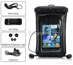 Waterproof Bag for iPhone with earphone
