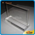 Acrylic restaurant sign holder sign stands  4