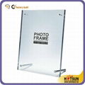 Acrylic restaurant sign holder sign stands  5