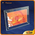 Vertical tabletop acrylic magnetic photo&picture frame  3