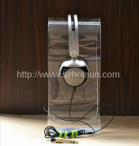 acrylic headphone displays plexiglass headphone stand 3