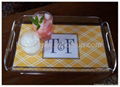 acrylic serving tray and plexiglass