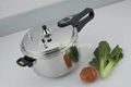 Traditional stainless steel pressure cooker 2