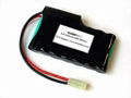 Ni-MH battery1600mAh 9.6V stick pack for airsoft gun 5