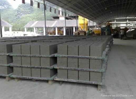 recyde pvc brick pallet for block machine 2