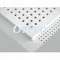Re:perforated gypsum ceiling