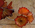 Decorative Murano Glass Flower Ceiling Chandelier 3