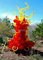 Decorative Outdoor Glass Sculpture  4