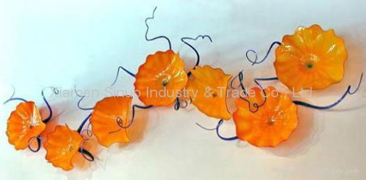 Murano Flowers Glass Decoration Pieces 4