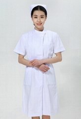 Free Shipping Hospital clinic summer-style nurse lab coat 
