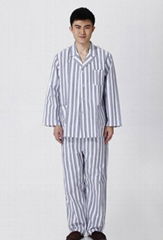 Free Shipping Hospital classic unisex patient uniform cloth/set/suit Zebras