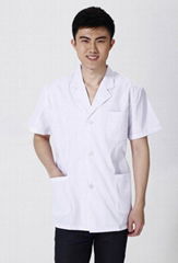 Free Shipping Medical hospital doctor classic short-sleeve top