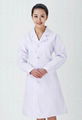 Free Shipping Hospital/Clinic women doctor long-sleeve uniform workwear coat 1