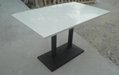 wholesale kkr solid surface restaurant tables/dining tables/coffee tables 2