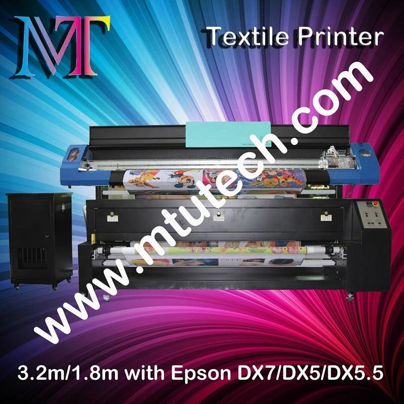 Epson DX7 head Textile Printer/Flag Printer 1440dpi 1.8m/3.2m optional