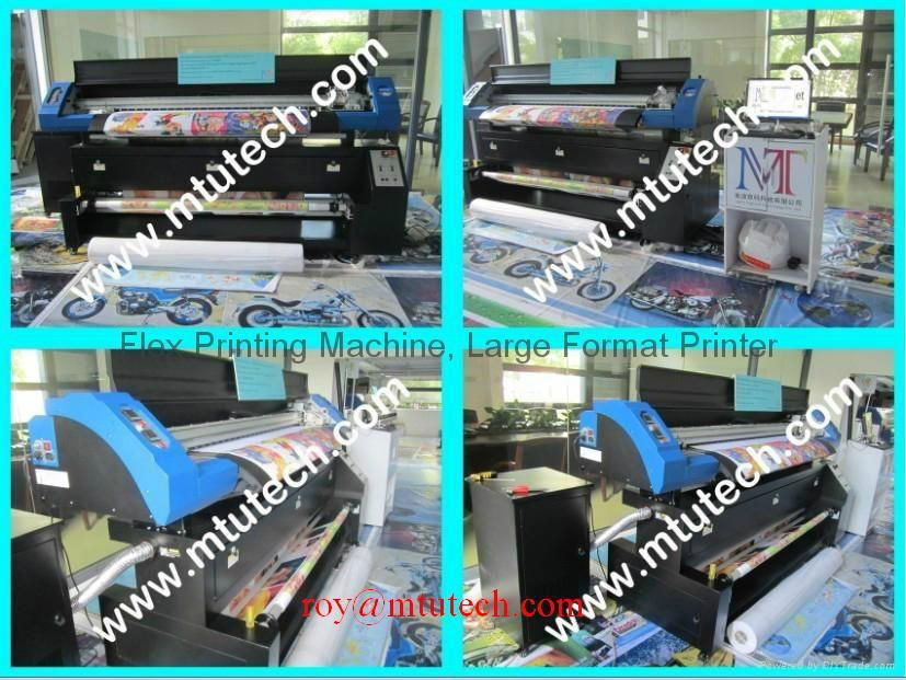 Textile Printer with Epson Heads Dx5/Dx7, 1440dpi, 1.6m/1.8m/3.2m Optional  2
