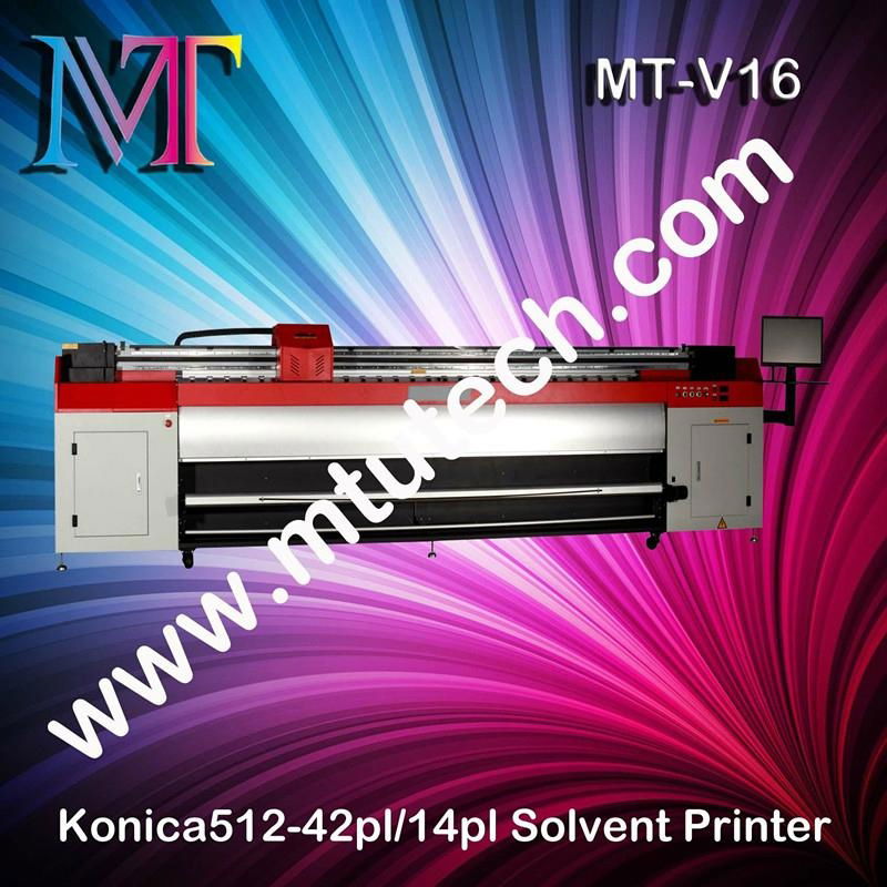 3.2m 1440dpi Solvent Printer with Konica (KM512/14/42PL)