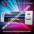 5m solvent printer of 8 konica 1024