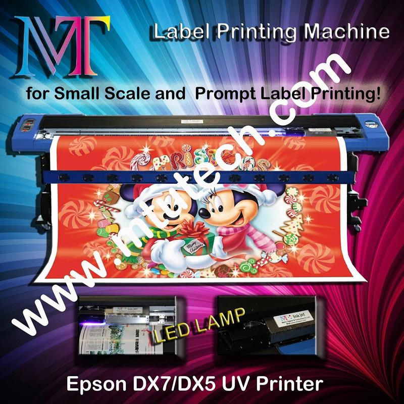 1440dpi UV Printer with Epson Dx7, Roll to Roll, Excellent for Label Printing