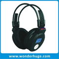 Sports wireless mp3 headphones with FM radio