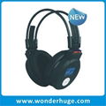 Sports wireless mp3 headphones with FM radio 1