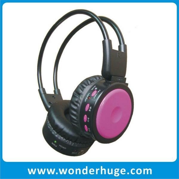 Sports wireless mp3 headphones with FM radio 4