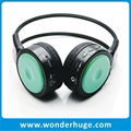 Sports wireless mp3 headphones with FM radio 2