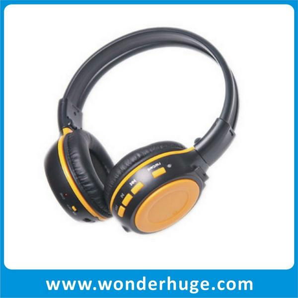 Sports wireless mp3 headphones with FM radio