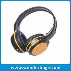 Sports wireless mp3 headphones with FM radio