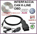 VAGCOM 11.11.3 VCDS11.11.3 HEX CAN USB Interface VW/Audi Diagnostic Cable 3