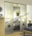 wardrobe glass, cabinet glass,