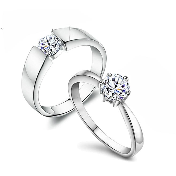 FY-J002 925 sterling silver ring Couples rings 