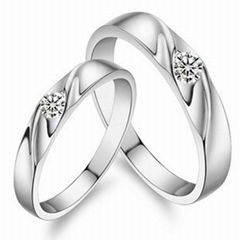 FY-J006 925 sterling silver ring Couples