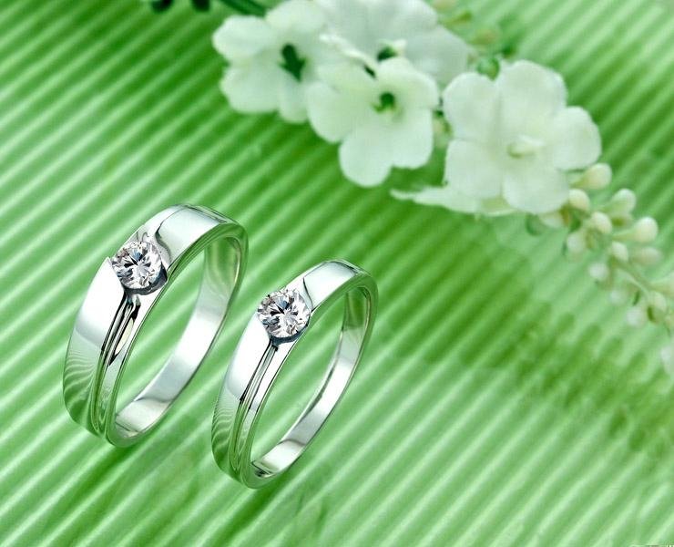 FY-J007 925 sterling silver ring Couples rings 2