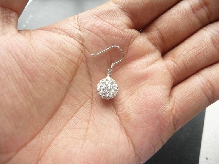 FY-E001 Shambhala crystal earrings ear pendants 3