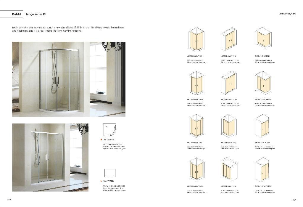 Bath Shower Enclosure (DY-DT392) 5