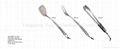 3pcs Stainless Steel handle BBQ tools  1