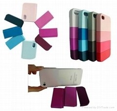 Iphone case PC Case With Rubber Coating For iPhone 4&4S