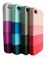 Iphone case PC Case With Rubber Coating For iPhone 4&4S 3