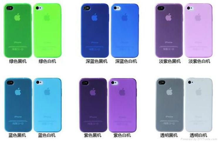 磨砂iphone4s超薄护套