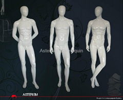 High glossy male mannequin (A-036)for