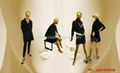 2012 Fashion female mannequins (B-070-3) 1