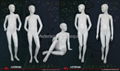 High glossy white kids mannequin( C-026) 1