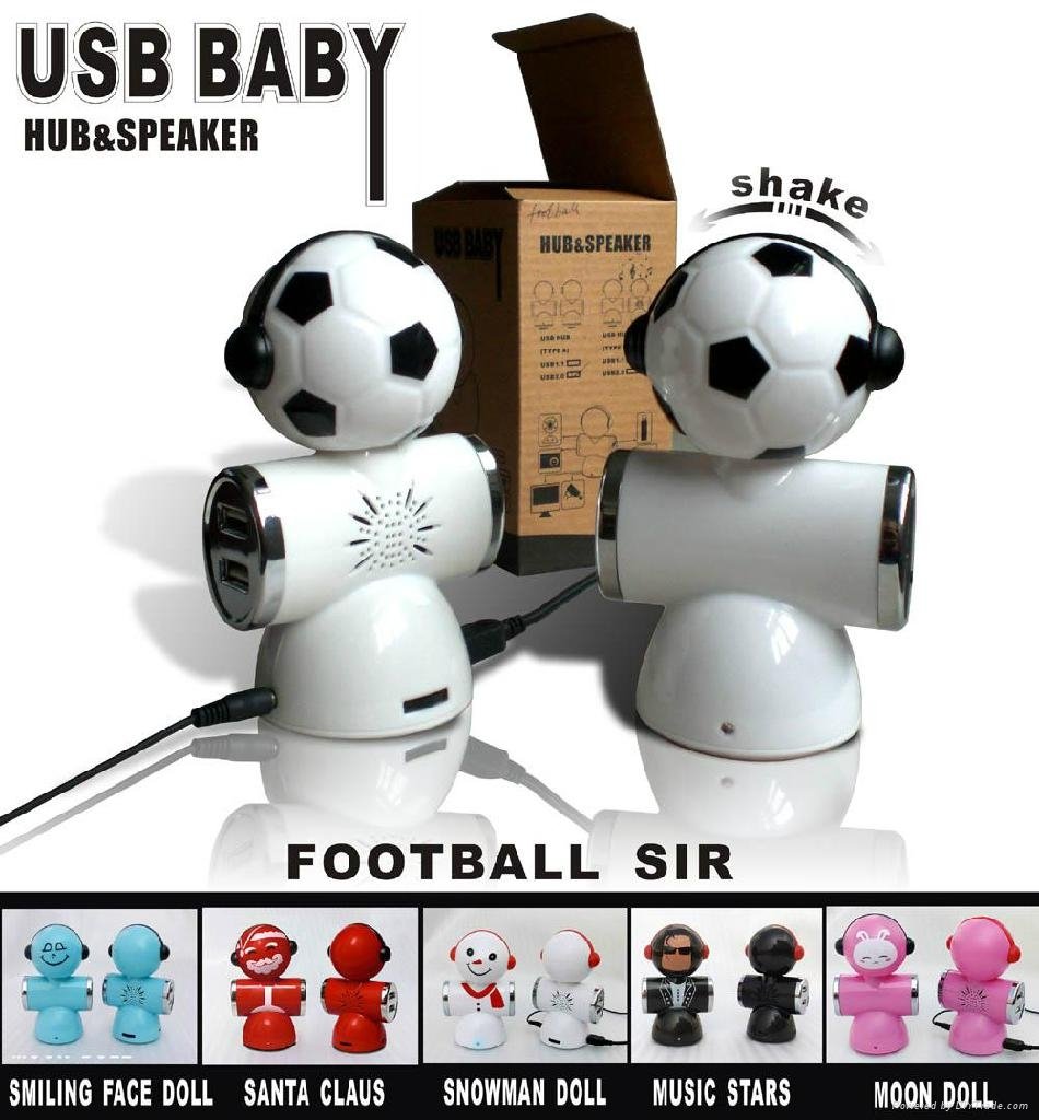 2012 Newest Doll shape USB speaker
