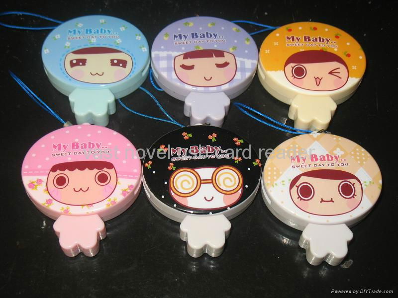 2012 Newest cartoon multi USB card reader 3