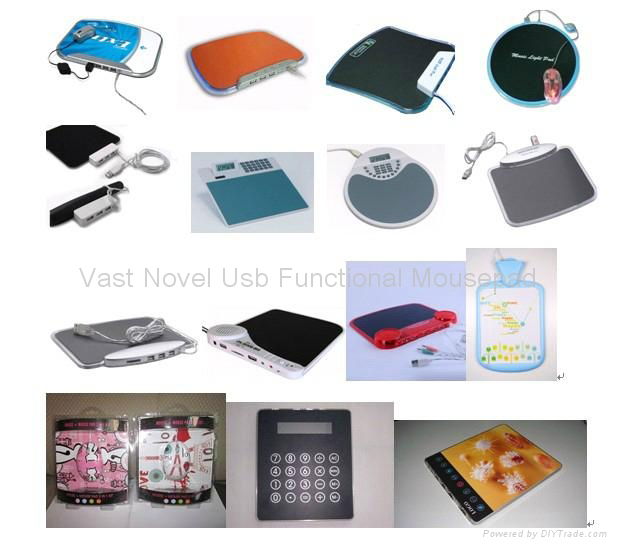 Factory Hot USB functional Calculator Mousepad 5