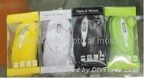 Hot Optical Mouse With Nice design and Package 5